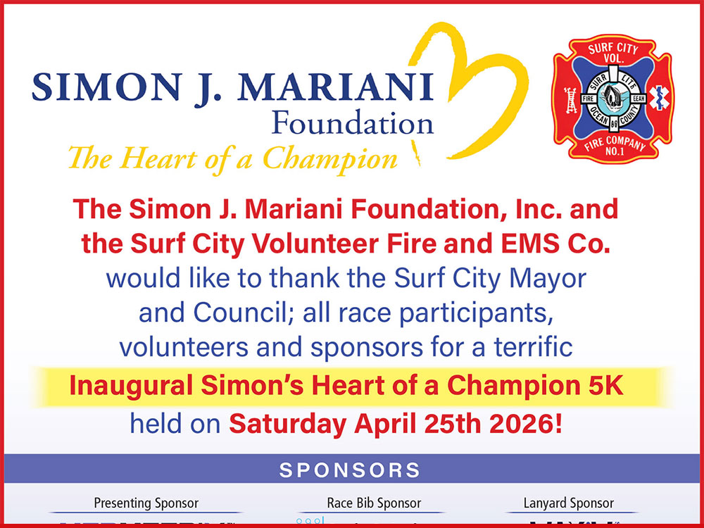 Thank you for a terrific Simon's Heart of a Champion 5k